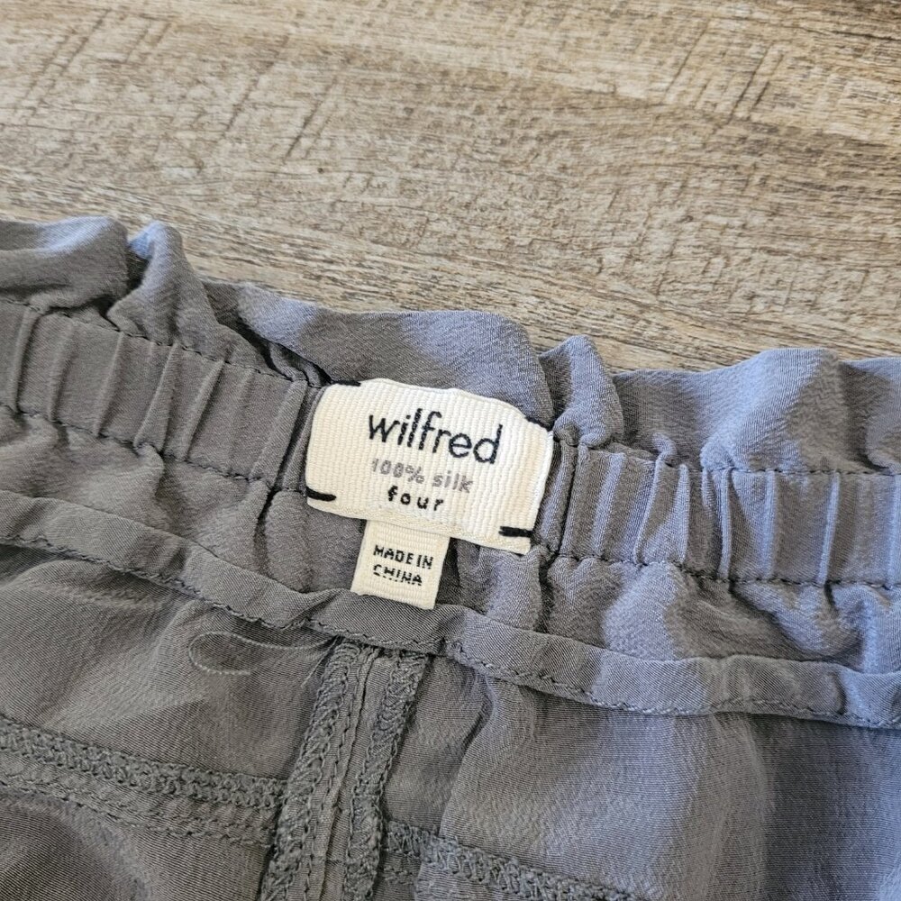 WILFRED | Aritzia Silk Marais Pant | Sz. 4 - Picture 6 of 8
